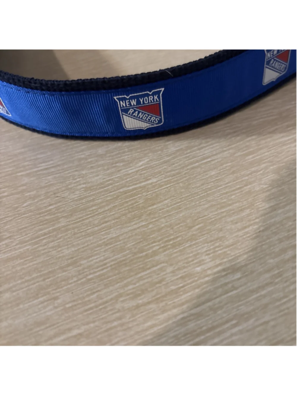 Gells NY Rangers Youth NFL 22” Hockey Ribbon Logo Belt 1183